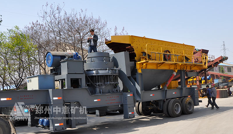 Mobile cone crusher sails to Southeast Asia