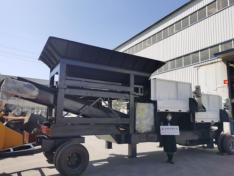 Customized mobile roller screen delivered to Jiaozuo