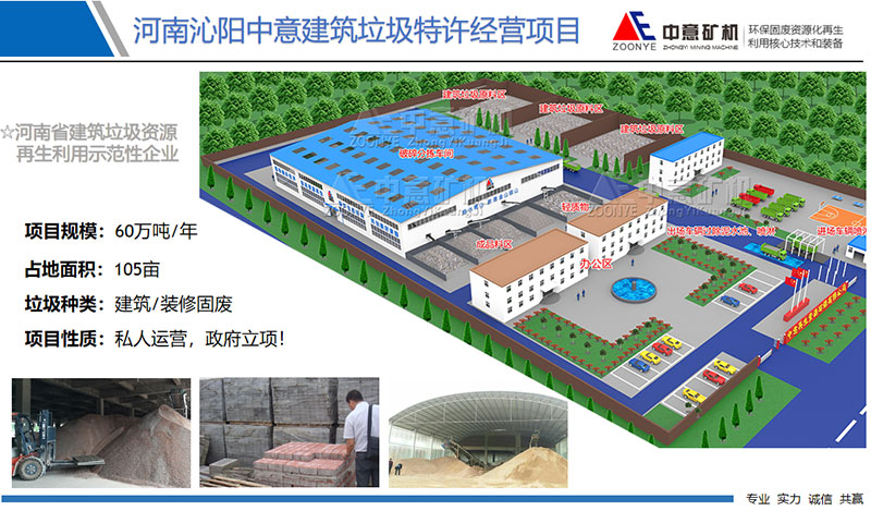 Jiaozuo construction waste treatment project