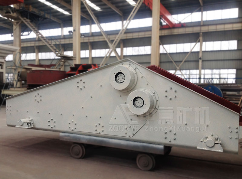 Linear vibrating screen