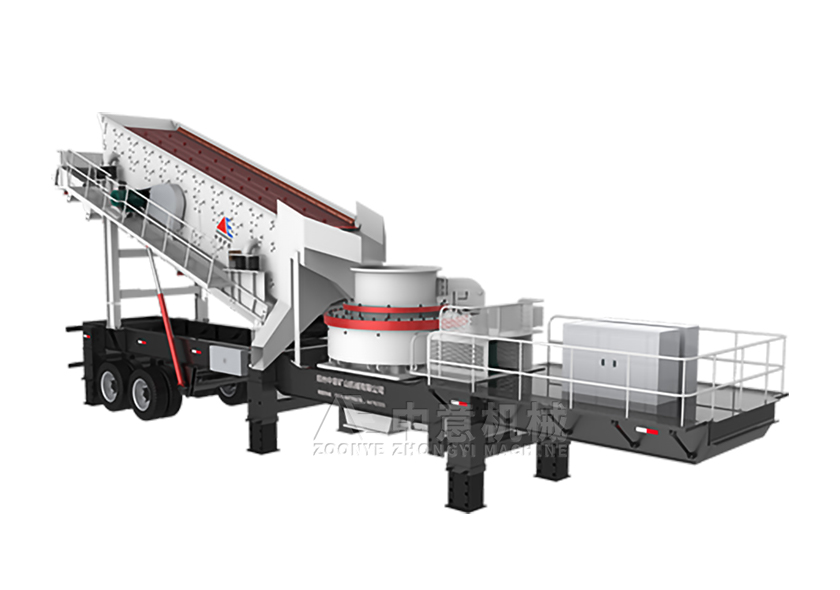 YDLS Tire Type Vertical Crushing Mobile Screening Station