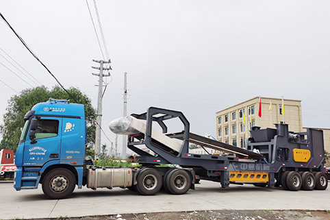 The Mobile Jaw Crusher Is Sent To Colombia To Help Customers Complete The Sand And Gravel Production
